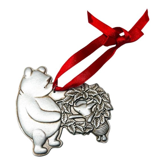 Classic Pooh "Holiday in The 100 Acre Wood" Christmas Tree Ornament - Picture 4 of 9